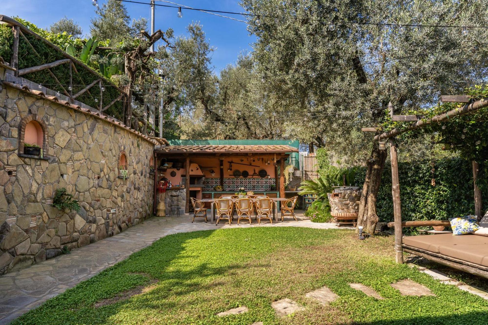 Villa Caruso Private Heated Pool & Sea View Sorrento Exterior foto